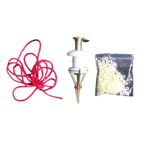 Terminal Tackle Bander Tool Set Baits Bander with Rubber Bands Fishing Accessories