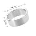 thumbnail image 2 of BESTYASH Composants de Vélo Lot de 1 Adaptateur de Boîtier de Pédalier à Roulement Scellé Argent, 2 of 7