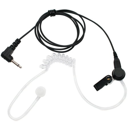 Compatible Motorola FR50 Listen Only FBI Earpiece - Acoustic Earphone with 3.5mm Connector For Motorola FR50 Radio - Headset for Security and Surveillance