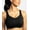 Black, variant on Women's Underwire Sports Bra for High Impact Running, Workouts & Sports with Maximum Support - Black - 40 DD