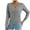 Gray, variant on QTBIUQ Sweater Cardigan Sweaters Womens Solid Color V-neck Knitted Sweater Button up Cardigan Top Green