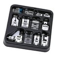 thumbnail image 4 of Abbracc 11Pcs Presser Feet Set snap Sewing Machine Foot for Low Shank Sewing Machine Use, 4 of 6
