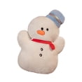 thumbnail image 4 of Peluche navideño de animal de peluche para el Día de Acción de Gracias, vacaciones de invierno para niños Muñeco de nieve, 4 of 9