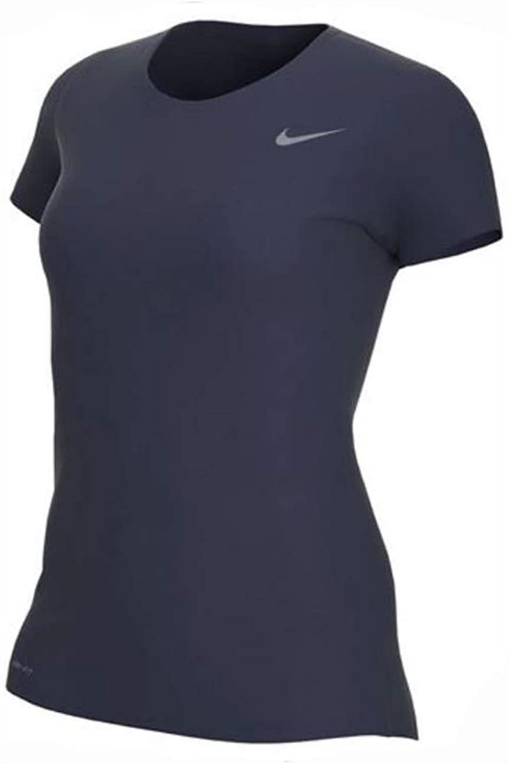 Nike Women's Short Sleeve Legend TShirt nkCU7599 410 XSmall Navy/Grey