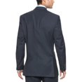 thumbnail image 3 of Alfani Mens Sharkskin Two Button Blazer Jacket, Blue, 38 Regular, 3 of 3
