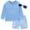 Sky Blue, variant on UPF 50+ Rash Guard and Swim Trunks with Sunglasses Swimwear Set Swimsuit (Boys), 3 Piece Set, Sizes 12M-4T