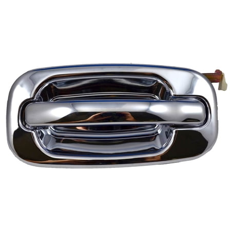 PT Auto Warehouse GM-3523M-RL - Outer Exterior Outside Door Handle, Chrome - Driver Side Rear Fits select: 2001-2007 CHEVROLET SILVERADO, 2000-2006 CHEVROLET TAHOE