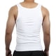 thumbnail image 5 of Ropa interior moldeadora para hombres Unique Bargains, camiseta de control de abdomen, faja de cintura de nylon blanca XXL, 5 of 6