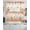 Orange, variant on Orange Eucalyptus Leaves Swag Curtains for Living Room/Bedroom Windows, Watercolor Spring Summer Botanical Kitchen Curtains and Valances Set 36 Inch Length, Swags Valance Curtain Panels