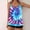 #298-Purple, variant on Warop Women's Printed Tankini Swimsuit Set with Wide Straps for Beach and Vacation
