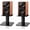 Black, variant on Pair Heavy-Duty Steel Desktop Speaker Stands for 5-8 Inch Monitor Speakers with Cable Management