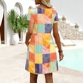 thumbnail image 5 of Summer Dresses for Women Hawaiian Boho Dresses Fashion Travel Cruise Outfits Beach Vacation Clothes Sundress Dress with Pockets, 5 of 6