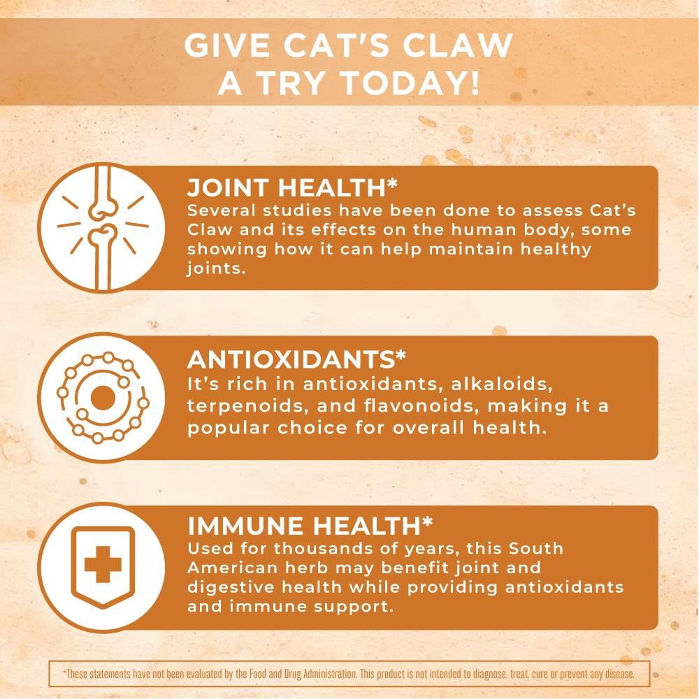 What Are The Benefits Of Cat S Claw