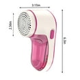 thumbnail image 3 of USB Electric Lint Remover,Fabric Shaver,Fuzz Remover,Quickly And Effectively Pilling Of Clothes,Bed Sheets, And Other Fabric,3 Stainless Steel Blade Save 50% off, 3 of 6