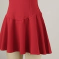 thumbnail image 6 of Womens Casual Dress Solid Color Short Skirt Halter Top Style Ruffled Solid Color Dress, 6 of 6