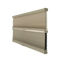 Chicology Day and Night Cordless Cellular Shade, Khaki Grey - 68.5"W x 72"H