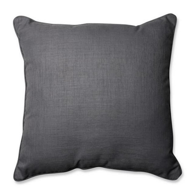 Pillow Perfect 598932 Intérieur-Extérieur Rave Gris Graphite Plancher Oreiller - 25 Po
