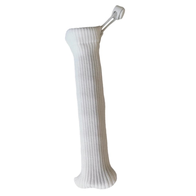 Funda para mango de raqueta de bádminton, protector de agarre de raqueta de punto, sobregrip de bádminton Blanco