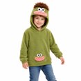 thumbnail image 4 of Grblisyd Kids Big Mouth Monster Hoodies Boys Girls Flannel Long Sleeve Halloween Hooded Sweatshirt Cute Fashion Pullover Top, 4 of 5