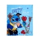 thumbnail image 1 of Frazada Providencia Stitch Flores de 127x152cm Azul, 1 of 4