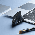 thumbnail image 2 of Mouse Inalámbrico 2.4GHz con 6 Botones, DPI Ajustable 1000/1200/1600, Ergonómico, Receptor USB-A + Adaptador USB-C, Plug & Play, 2 of 5