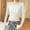 c01White, variant on JGGSPWM Women Long Sleeve Sheer Mesh Bodysuit Mock Turtle Neck Trendy Ruched Going Out Bottoming Tops White M