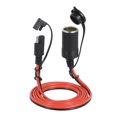 thumbnail image 2 of Conector hembra del cargador del coche del enchufe del encendedor de cigarrillos SAE de 12V 20A, 2 of 6