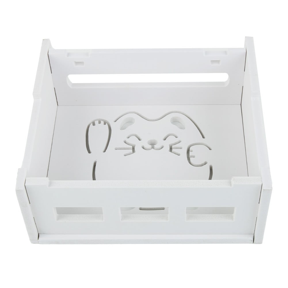 Boîte De Rangement Murale Pour Routeur WiFi - Support Salon, Bureau, Cache Câbles - 9