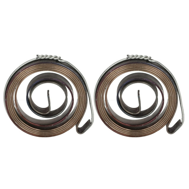 Ressort de Retour de Perceuse, Ressort de Perceuse Robuste Excellent Artisanat Plaqué Solide 2 Pcs pour Aspirateur