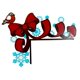thumbnail image 2 of Ganfancp Lazo de Navidad Puerta Esquina Pared Decoración Regalo de Navidad Acrílico Puerta Esquina Pequeño Colgante Ofertas Flash Liquidación Colgante de Esquina de Puerta*1, 2 of 6