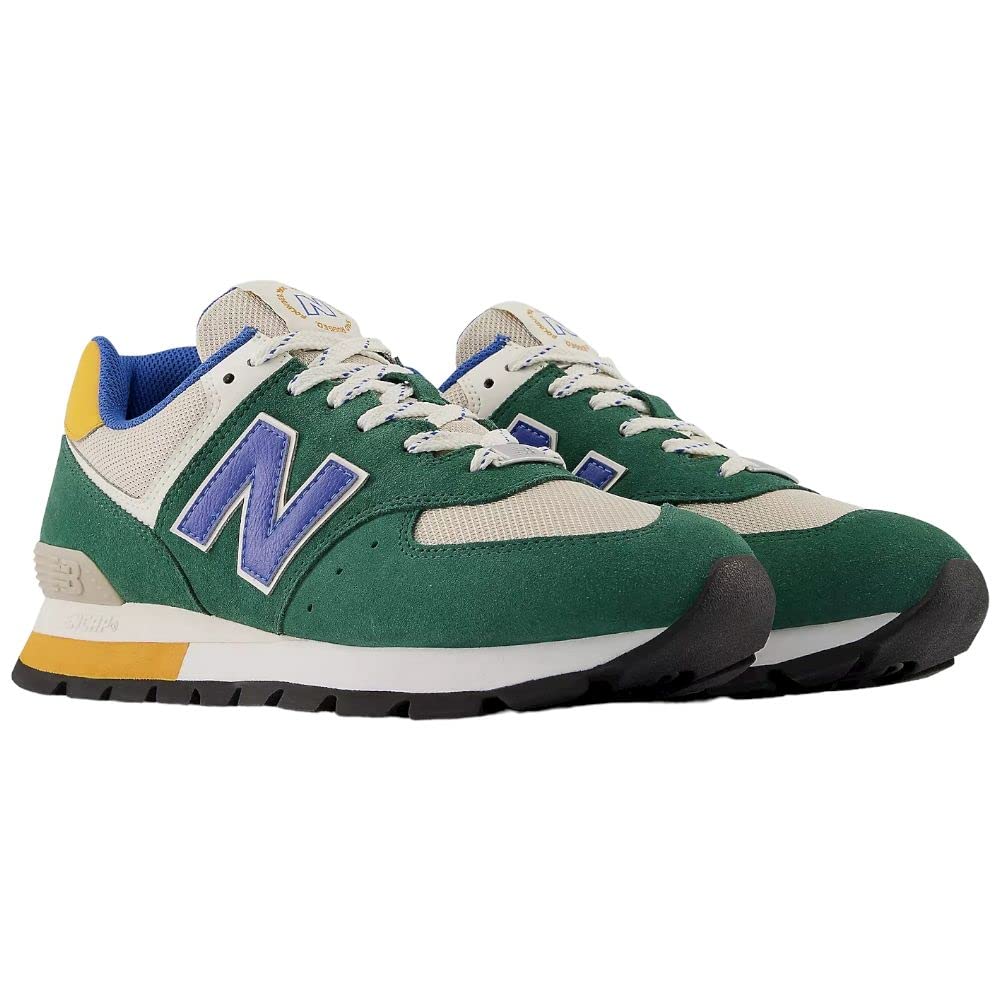 new balance 574 green and blue