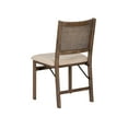 thumbnail image 4 of Powell Billberry Modern Cane Back Folding Chair, Brown/Beige, 4 of 22