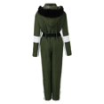thumbnail image 7 of Noarlalf Ski Suits Woman Winter Outdoor Sports Jumpsuit with Removable Collar Outdoor Sports Zipper Ski Suit Army Green XL, 7 of 7
