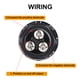 thumbnail image 5 of Interruptor de arranque DC 12V 50A Botón de arranque del motor Encendido/apagado del estado (Rojo) Ehuebsd Accesorios para autos y motos, 5 of 8