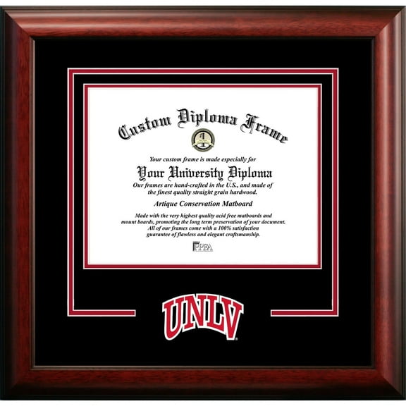 University Frames UNLV Running Rebels 11w x 8.5h Spirit Diploma Frame
