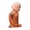 B, variant on Resin Zen Monk Figurine Small Meditation Decor for Home Living Room Tea Table Desk Cute Buddhist Monk Doll