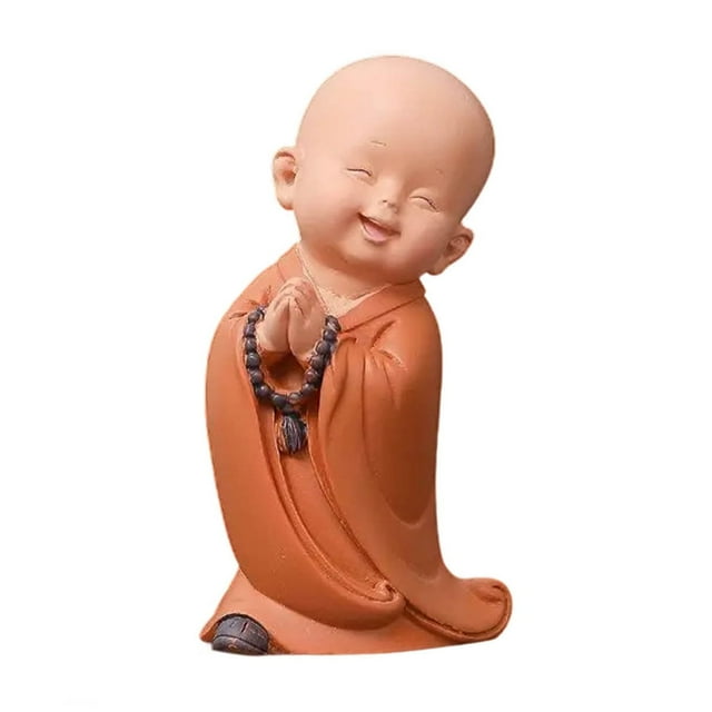 WRKEKC Clearance Small Decoration Zen Monk Home Decoration Living Room Tea Table Doll Doll Cure Department Decompression