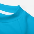 thumbnail image 7 of SONXAHE Toddler Boys Lightweight Rash Guard Top Solid Color Long Sleeve Crewneck Summer Beach Swim Shirts, 7 of 7