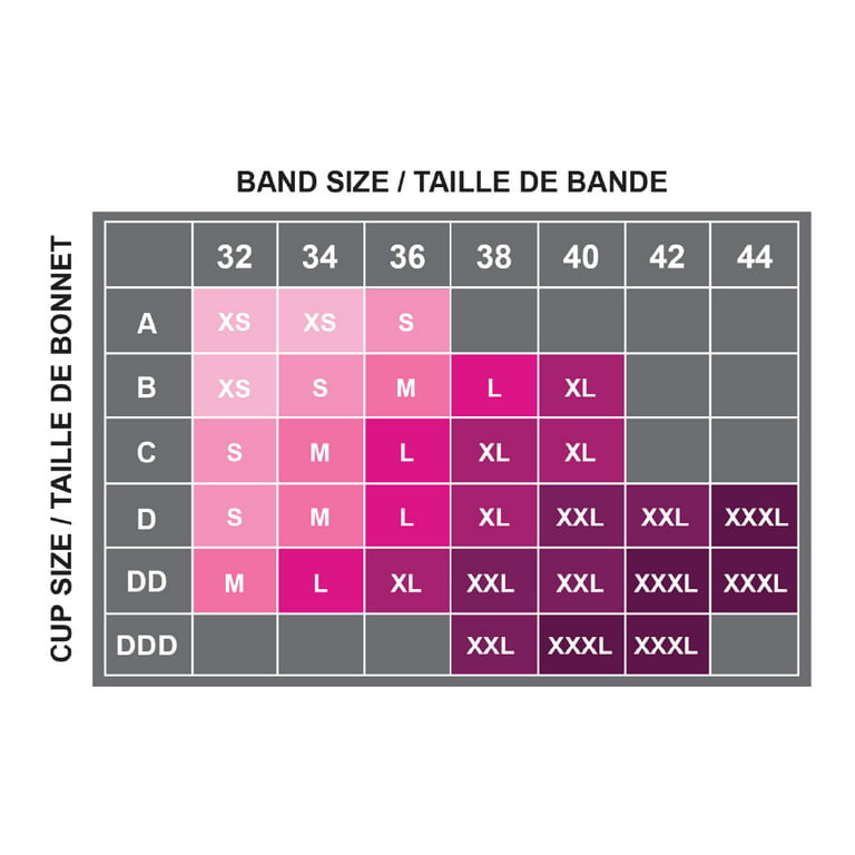 Size Chart - Bras – Lovanna Lingerie