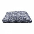 thumbnail image 4 of Navy Blue Pet House, Multi Designed Pattern with Hearts Butterflies Leafs and Dots Image, Outdoor & Indoor Portable Dog Kennel with Pillow and Cover, 5 Sizes, Navy Blue and White, by Ambesonne, 4 of 5