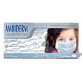 thumbnail image 1 of Cubrebocas Tricapa Ambiderm Infantil Blanco 50 Piezas, 1 of 2