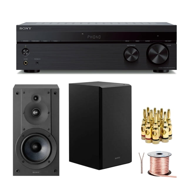 Receptor estéreo Sony STRDH190 de 2 canales con teléfono y Bluetooth