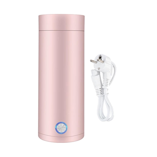 Mini Tetera Eléctrica BLESIY de Acero Inoxidable Cocina Rápida Rosado