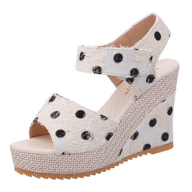 Amzcrzy Zapatos de mujer,Zapatos de mujer,Zapatillas de mujer, Sandalias de plataforma con cuña y tacón de cuña para mujer, zapatos informales de suela gruesa. Sandalias Mujer Zapatillas De Casa