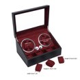 thumbnail image 6 of Rotating Watch Winder Automatic Wristwatch Storage Box Quiet Motor Rectangular Watch Winder, 6 of 15