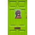 thumbnail image 2 of Labrador Chocolate St. Patricks Day Shamrock Portrait Wall or Door Hanging Prints, 2 of 2