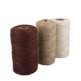 thumbnail image 1 of DIY Braided Rope,  2mm Jute Rope Natural Jute Fiber  For DIY For Braided, 1 of 8