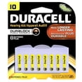 thumbnail image 1 of Duracell Hearing Aid Batteries with Easy-Fit Tab, Size 10, 8 Pack, 1 of 5
