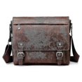 thumbnail image 1 of Weixier D246 Men#39;s Travel Messenger Office Crossbody Bag Tablet Briefcase Computer College Satchel Bag - Light Brown, 1 of 4