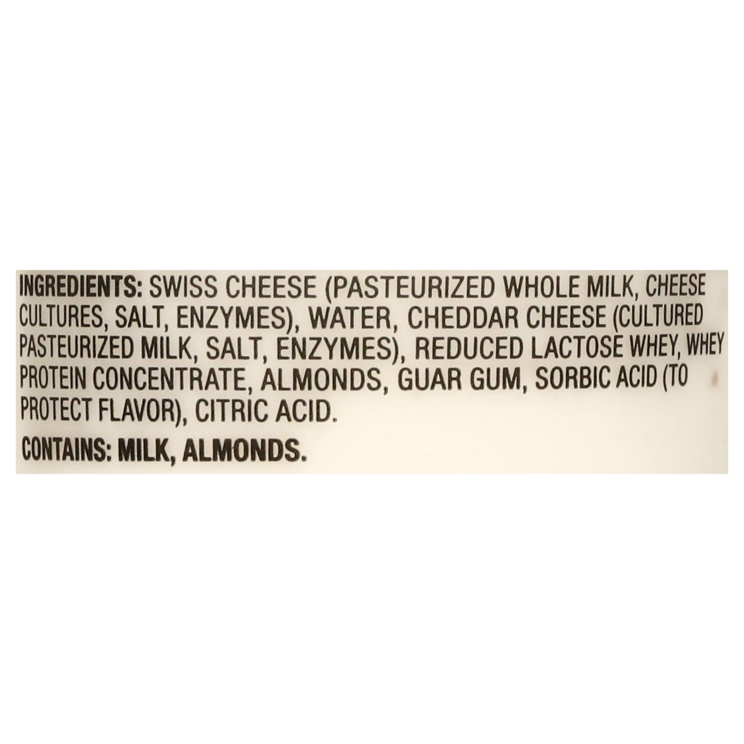 Shullsburg Creamery Swiss Almond Spreadable Cheese Spread, 13 oz, Tub, Refrigerated